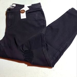 Lane Bryant Flex Ultimate Stretch Skinny Sz. 18 Black Jeans